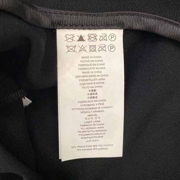 Michael Kors Paperbag-Waist Pleated Culottes black size 8 - Picture 6 of 7